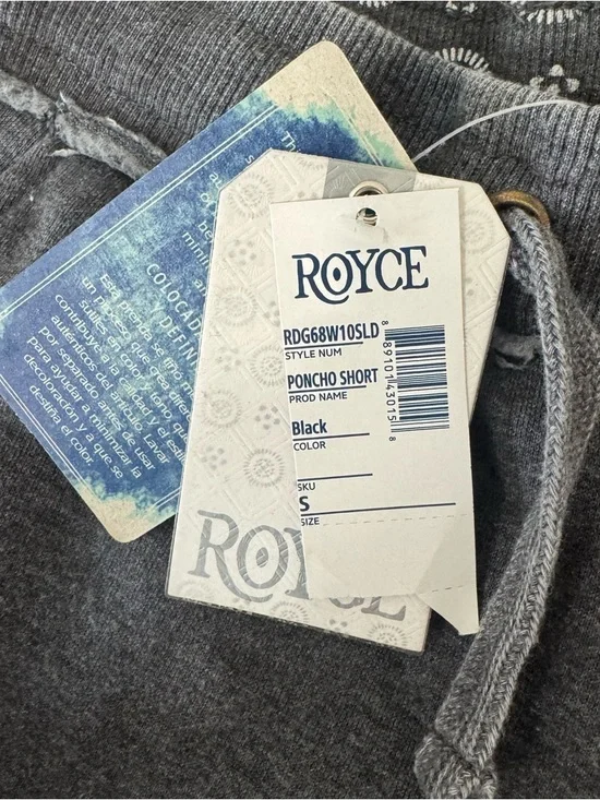NWT Royce Melange Poncho Shorts - Picture 3 of 8
